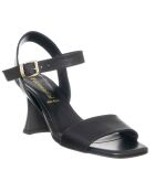 Sandales en Cuir Liam noires - Talon 8 cm