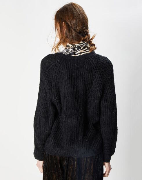 Gilet en Laine & Mohair mélangés Limza noir