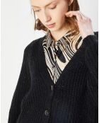 Gilet en Laine & Mohair mélangés Limza noir
