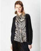 Gilet en Laine & Mohair mélangés Limza noir