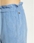 Pantalon en Velours Loni jacinthe
