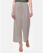 Pantalon 100% Lin Solene desert