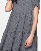 Robe 100% Lin Lola marine