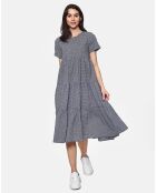 Robe 100% Lin Lola marine