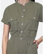 Combi-Short 100% Lin Marion kaki claire