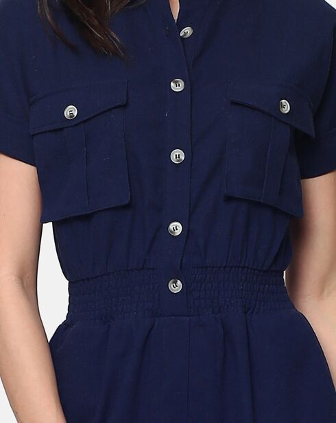 Combi-Short 100% Lin Marion marine