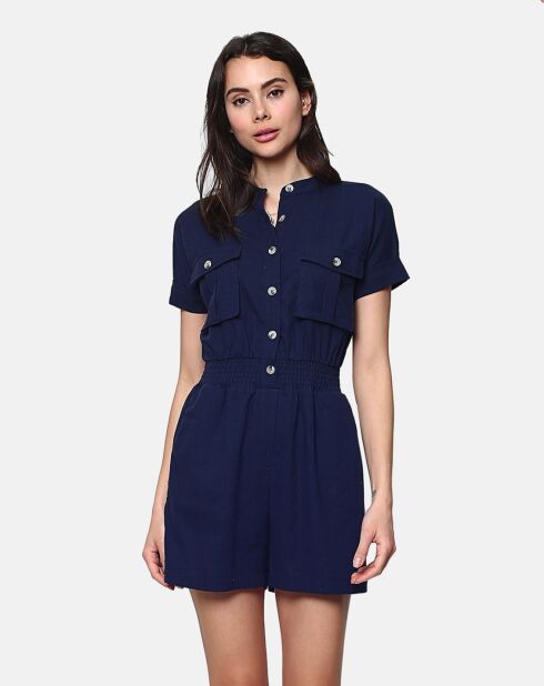 Combi-Short 100% Lin Marion marine