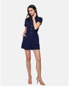 Combi-Short 100% Lin Marion marine