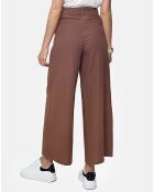 Pantalon 100% Lin Chloe marron