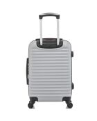 4 Valises 4 roues simples Brazilia-M 75/65/55/46 cm grises