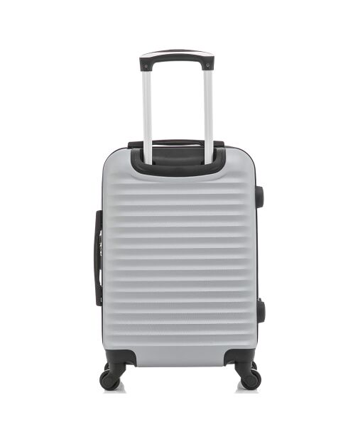 4 Valises 4 roues simples Brazilia-M 75/65/55/46 cm grises