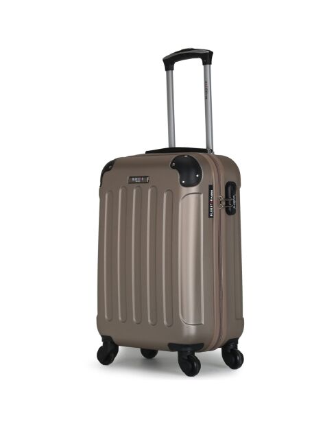 4 eenpersoons koffers met 4 wielen Madrid-M 75/65/55/46 cm beige