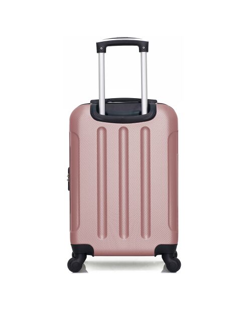 XXS Kabinenkoffer 4 Einzelräder Madrid 46 cm roségold