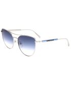 Zilveren zonnebril voor dames