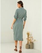 Robe Louana kaki