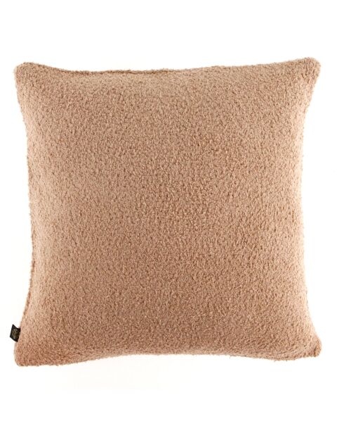 Housse de coussin bouclette Erode cimarron - 45x45 cm