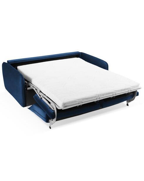 Canapé Convertible Vienna 3 Places bleu roi - 214x102x92 cm