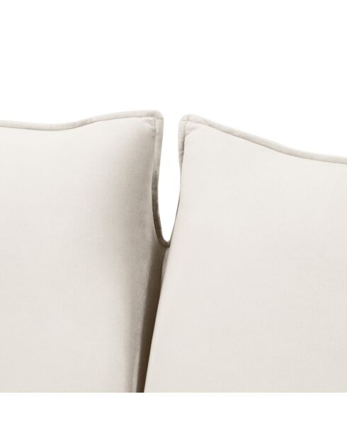Canapé Convertible Vienna 3 Places beige clair - 214x102x92 cm