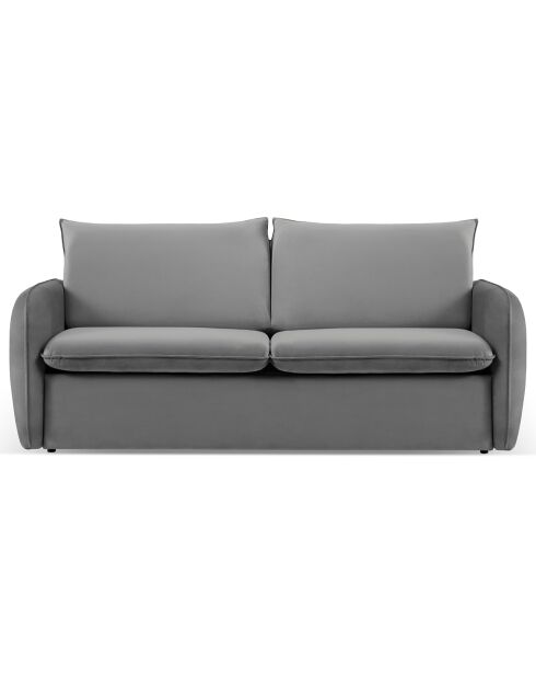 Canapé Convertible Vienna 2 Places gris clair - 194x102x92 cm