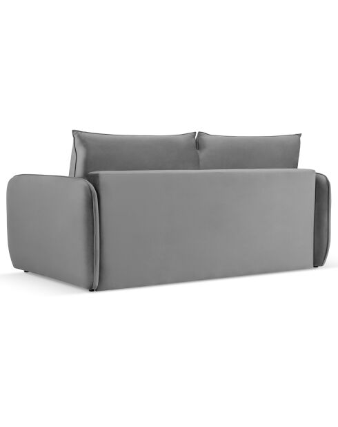 Canapé Convertible Vienna 2 Places gris clair - 194x102x92 cm