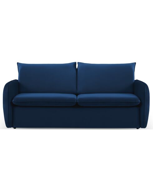 Canapé Convertible Vienna 2 Places bleu roi - 194x102x92 cm