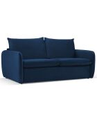 Canapé Convertible Vienna 2 Places bleu roi - 194x102x92 cm