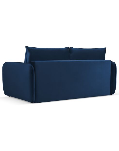 Canapé Convertible Vienna 2 Places bleu roi - 194x102x92 cm
