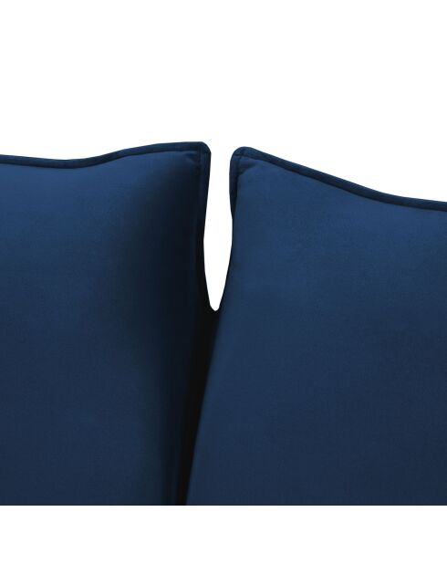 Canapé Convertible Vienna 2 Places bleu roi - 194x102x92 cm