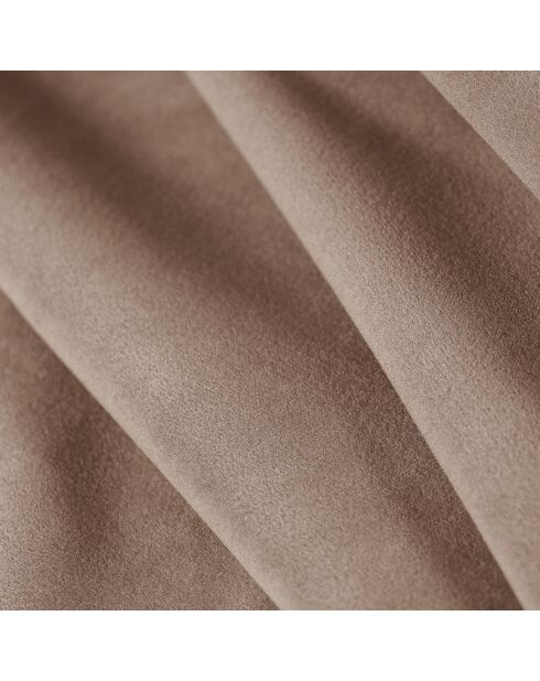 Canapé Velours Tulum 2 Places beige - 184x85x74 cm