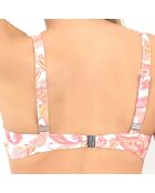 Haut de maillot de bain Toscana rose