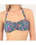 Haut de maillot de bain Florenza bleu