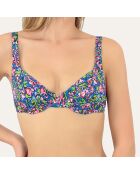 Haut de maillot de bain Florenza bleu