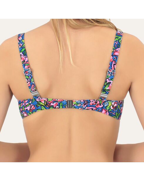 Haut de maillot de bain Florenza bleu