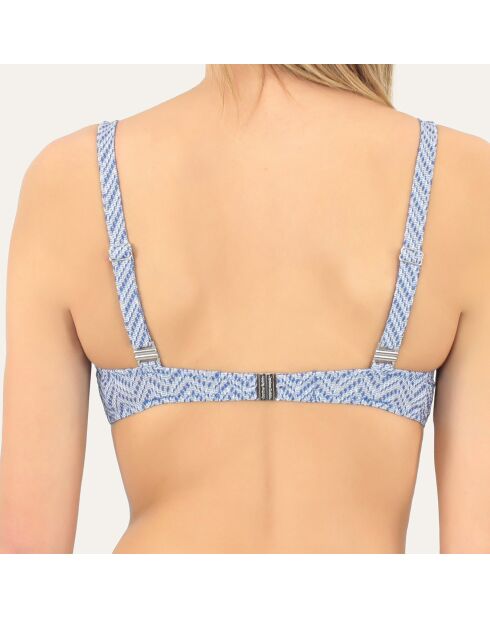 Haut de maillot de bain Ancona bleu