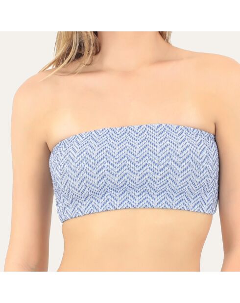 Haut de maillot de bain Ancona bleu