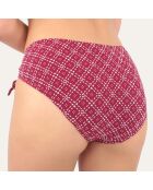 Bas de maillot de bain Como rouge cerise