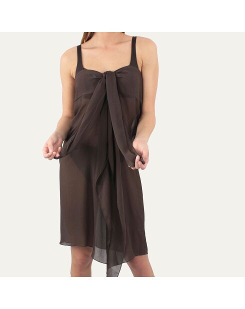 Paréo Charme marron