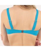 Haut de maillot de bain Darling bleu turquoise