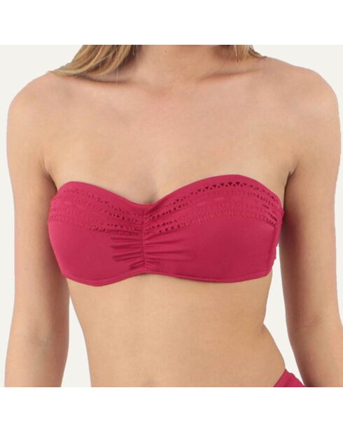Haut de maillot de bain Darling rouge
