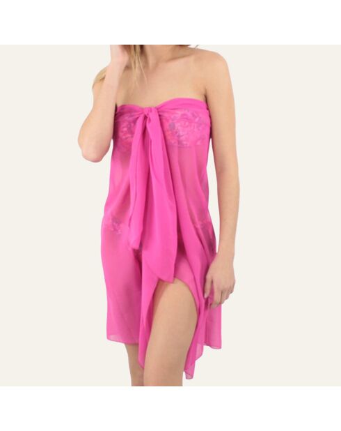 Paréo Charme fuchsia
