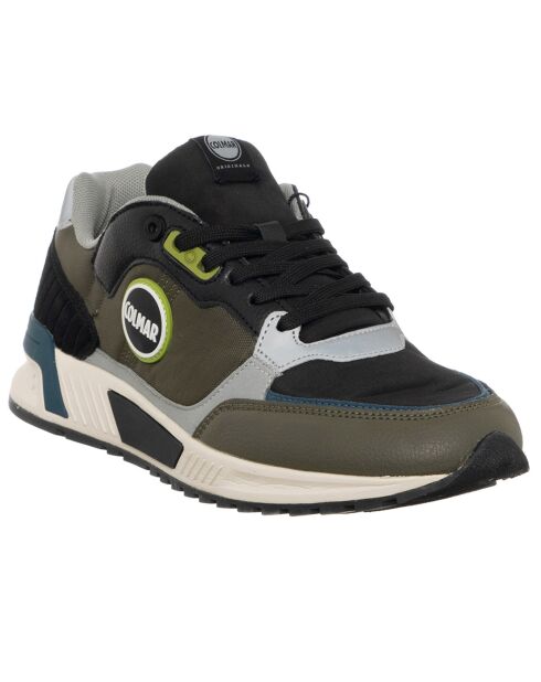 Sneakers Dalton kaki/noir