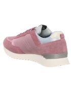 Sneakers en Cuir Travis vieux rose