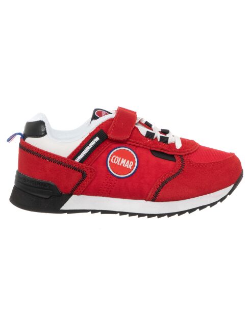 Sneakers Travis rouge/noir/blanc