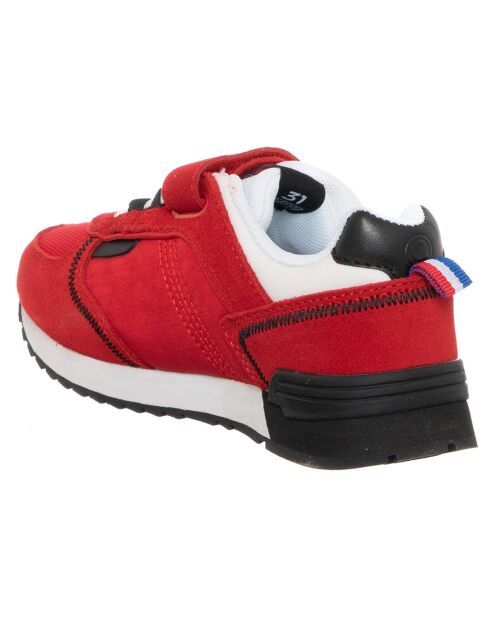 Sneakers Travis rouge/noir/blanc