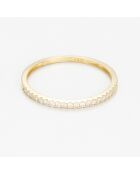 Helios Zirkonium geelgouden ring