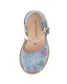 Sandalias azules de piel Boucle