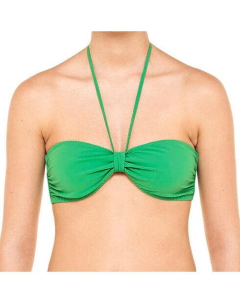 Haut de maillot de bain Julii vert émeraude