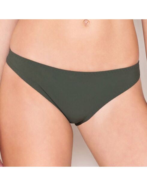 Bas de maillot de bain Suzana vert kaki