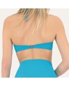 Haut de maillot de bain Darling bleu turquoise