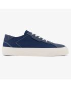Sneakers en Velours de Cuir B3 bleu marine